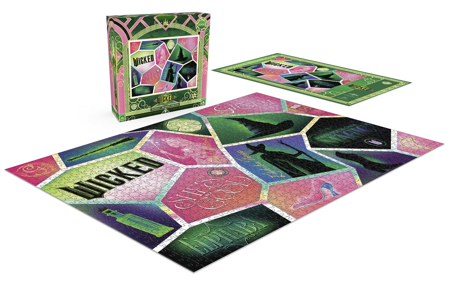 Buffalo Games 1000 Piece Jigsaw Puzzle - Wicked Design, Multicolor, 26.75 x 19.75 in, Perfect for Game Nights, Model 13615