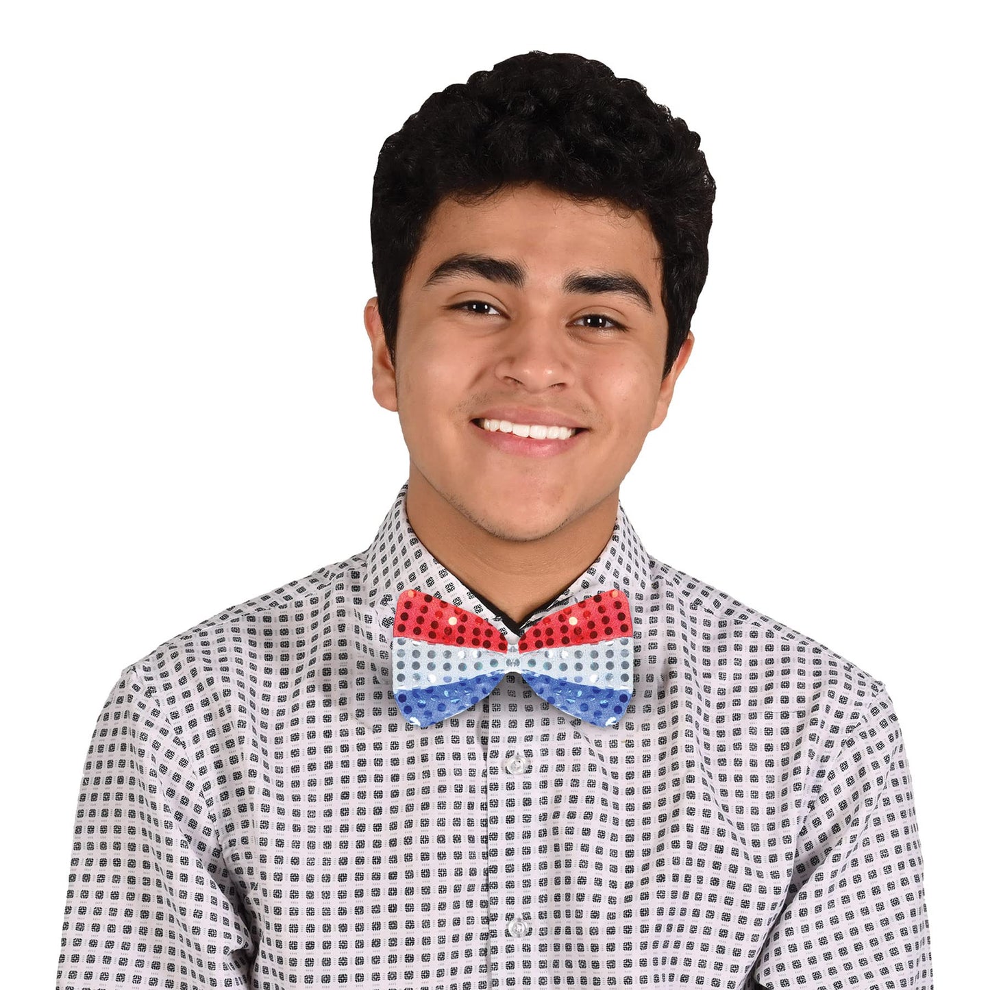 Beistle Glitz N Gleam Bow Tie Pack of 4