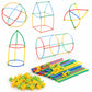Aditi Toys Pipe Block Puzzle For Kids, Creative Tube Lock Construction Block Set, Educational Building Block Set For Kids, Suita