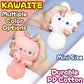 White Cat Stuffed Animals, Kawaii Cat Plushies For Girls And Boys, Soft Cats Mini Plush Toy Keychain, Fun Cuddly Plush Toys For