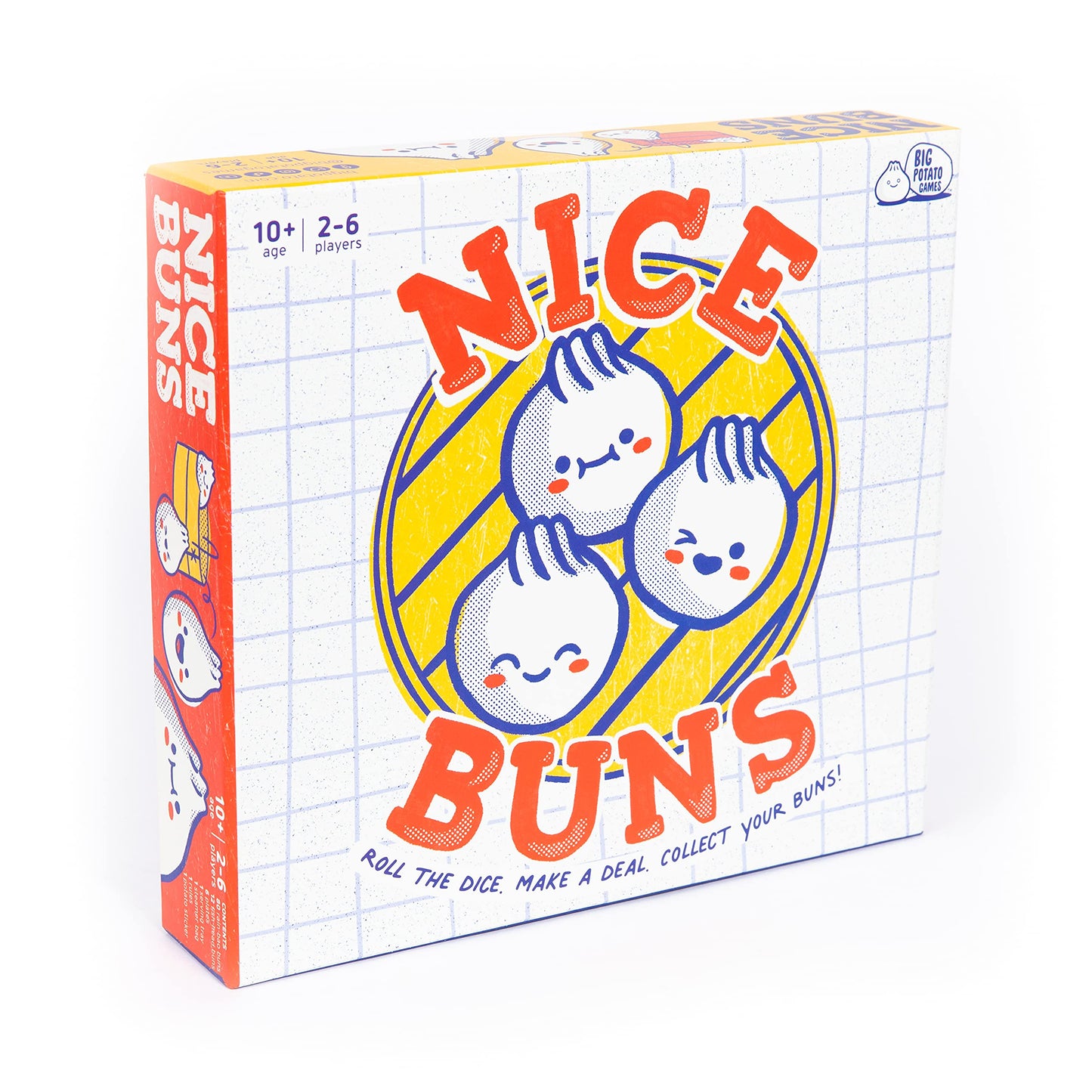 Big Potato Nice Buns Family Strategy Game - Light Strategy Fun for Adults & Kids - Multicolor - Model B093QFD2CG