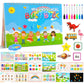 Preschool Learning Activities, Montessori 32 Thems Busy Book For Toddlers Ages 2-6, Education Toys For Kids, Alphabet Learning T