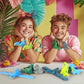 12 PCS Stuffed Dinosaur Animal Slap Bracelets Plush Animal Snap Bracelets Cute Wrist Slap Band Toy Wrist Animals Wrist Pets Slap