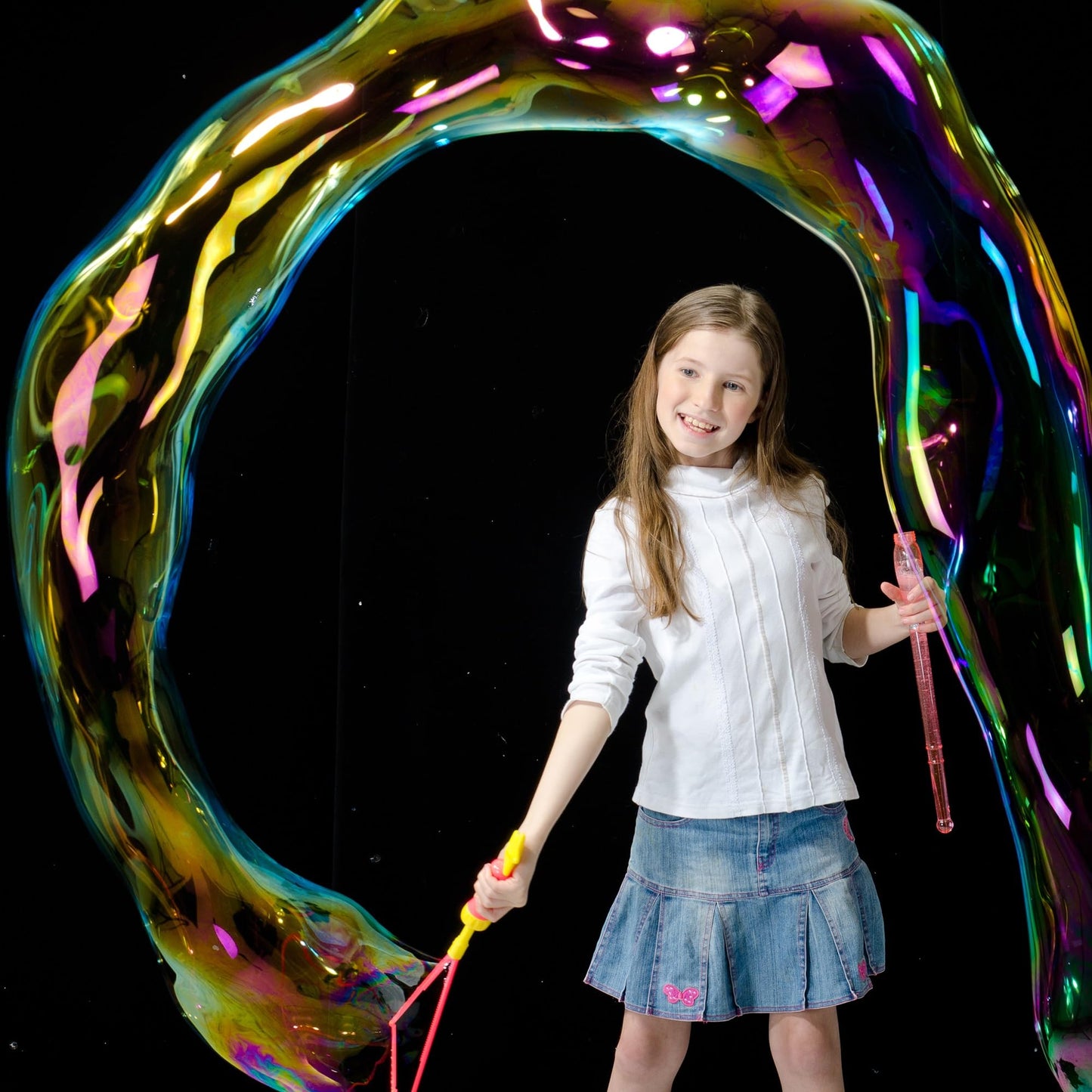 Uncle Bubble Small Bubble Wand decorative replica blade | 3-Piece Set Includes Wand  Bubble Liquid and Plastic Sheath | Outdoor Toy for Kids  Boys  and Girls