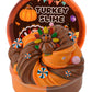 Turkey Orange & Brown Butter Slime, Super Soft And Non-Sticky Premade Slime, Slime Party Favors For Kids, Sensory Toys Girls Gif