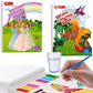 YMluky Water Color Paint Sets for Kids, 2 Coloring Books, No Mess Painting for Toddlers Activities,Magic Paint Set with 2 Brush,