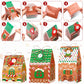 Woanger 24 Empty Advent Calendar Boxes To Fill, Christmas Advent Calendar 24 Days Advent Countdown Gift Boxes Christmas Gingerbr