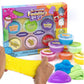 Slimygloop Foodie Box Set, 6-Pack Scented Slimes, Fluffy Slime Cloud, Glitter Slime, Water Slime, Fun Slime Add Ins, Slime For Kids, Kids Party Favors Goodie Bags, Slime Bulk, Kids Slime, Food Slime