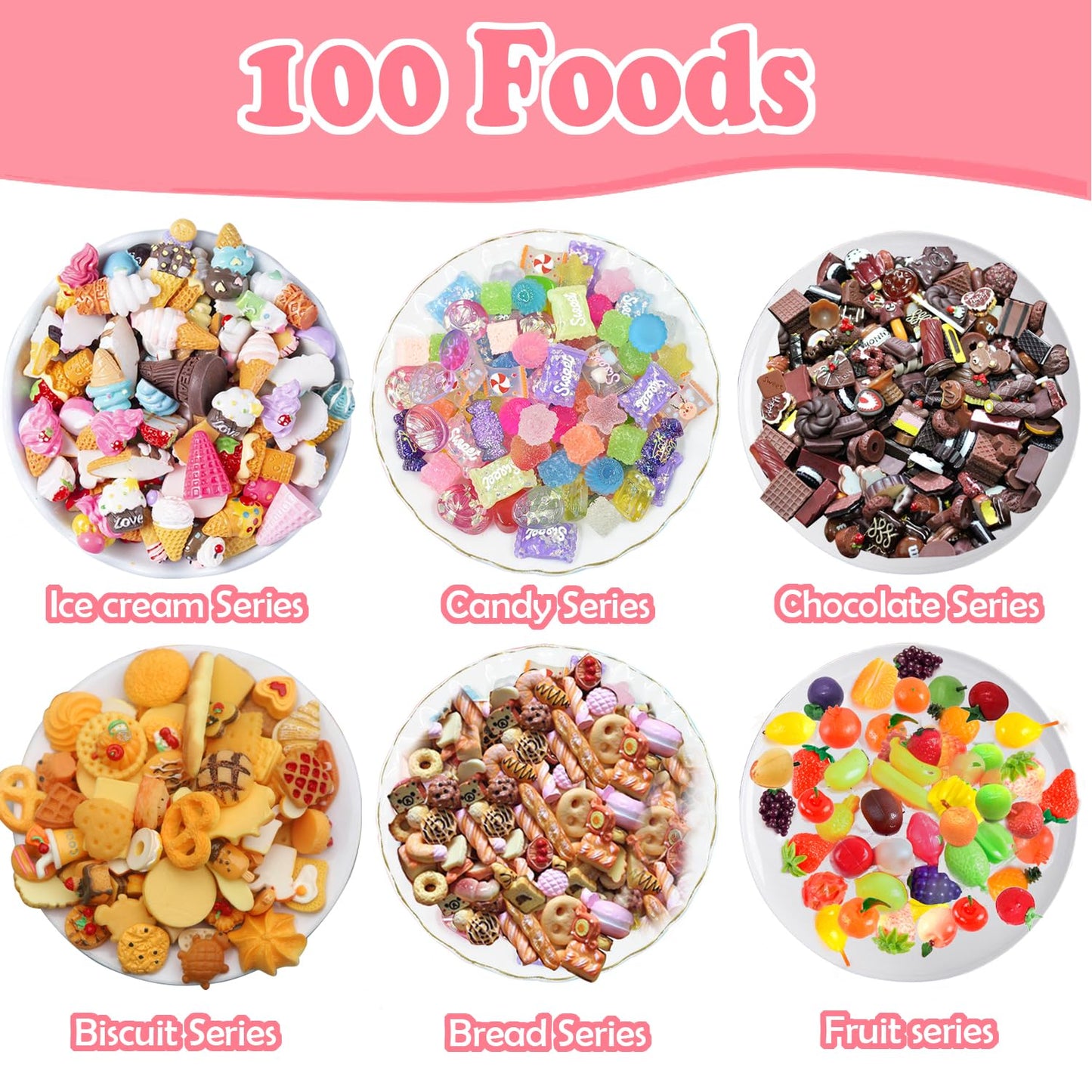 150Pcs Miniature Food Drinks Bottles Dollhouse Accessories 1:12 Mini Stuff Things Toy Set Dollhouse Pretend Kitchen Play Game Ti