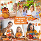 Pasimy 24 Sets Thanksgiving Crafts Kits DIY Fall Autumn Ornaments Turkey Scarecrow Pumpkin Owl Sticker Crafts Autumn Harvest Cra