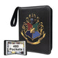 Anime Card Binder for Trading Cards 4 Pocket with 60 Sleeves up to 480 Cards Waterproof Card Storage Bag with Sleeves