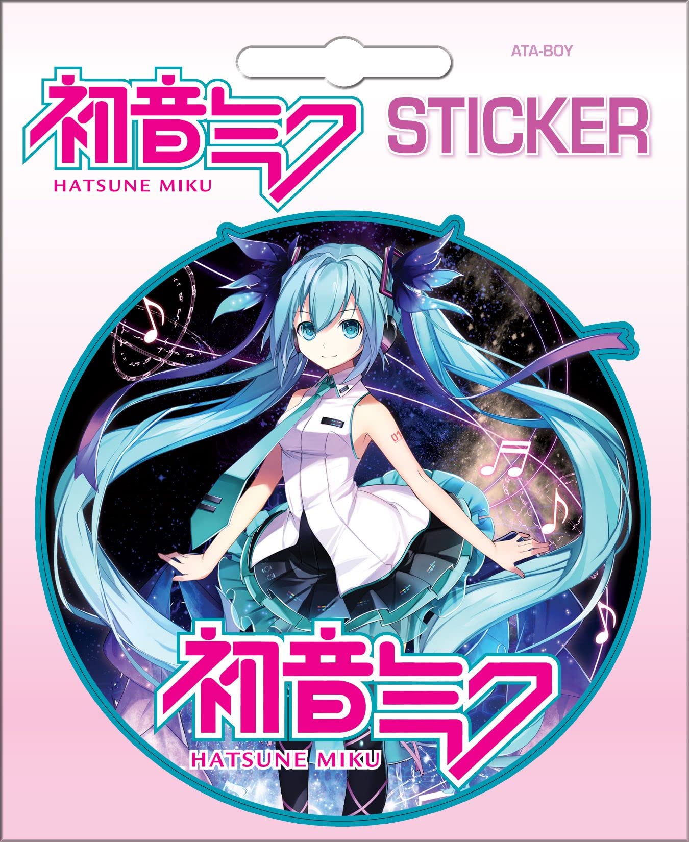 AtaBoy Hatsune Miku Sparkles Sticker Anime/Movie Stickers  Gifts & Merchandise