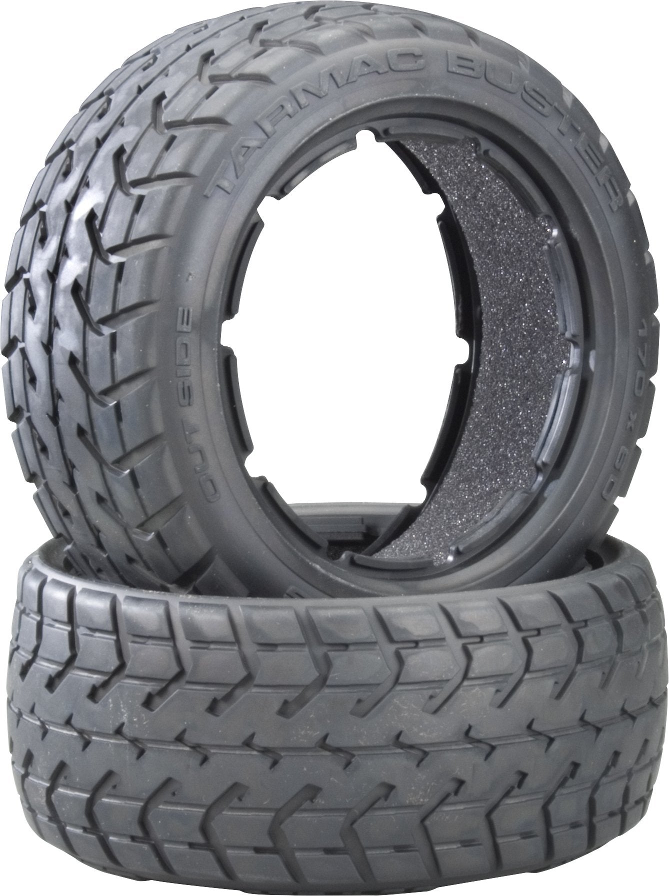 HPI Racing 4837 Tarmac Buster Tire Front M Compound, 170 x 60mm, 2-Piece