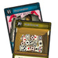 dV Giochi Deckscape: Behind The Curtain Card Game, Mixed Colours