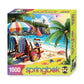 Springbok Tropical Paradise 1000 Piece Jigsaw Puzzle - Escape to a Tropical Paradise with This Colorful Beachside Image
