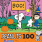 Roseart - Peanuts - Boo! - 100 Piece Jigsaw Puzzle For Kids And Adults