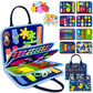 Exorany Busy Board Montessori Toys For 1 2 3 4 Year Old Boy Birthday Gifts, Busy Book Sensory Learning Toys For Toddlers 1-3 2-4, Toddler Boy Travel Educational Activities