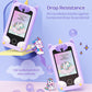 KOKODI Kids Smart Phone Toys, Birthday Gifts Unicorn Toddler Play Phone for Girls 3-10, Touchscreen HD Cell Phone for Kids, Trav