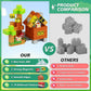 100Pcs Magnetic Blocks - Building Cube Game Toys For Kids Ages 3-5 4-8 8-12, Stem Sensory Toys For Boys & Girls 3+, Stacking Toy