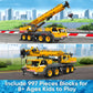 Mould King 17058 Crane Building Blocks Kit  997 Pieces Crane Truck Model to Build  DIY Constration Toy Collectibles/Exhibition for mature-themed/Kids