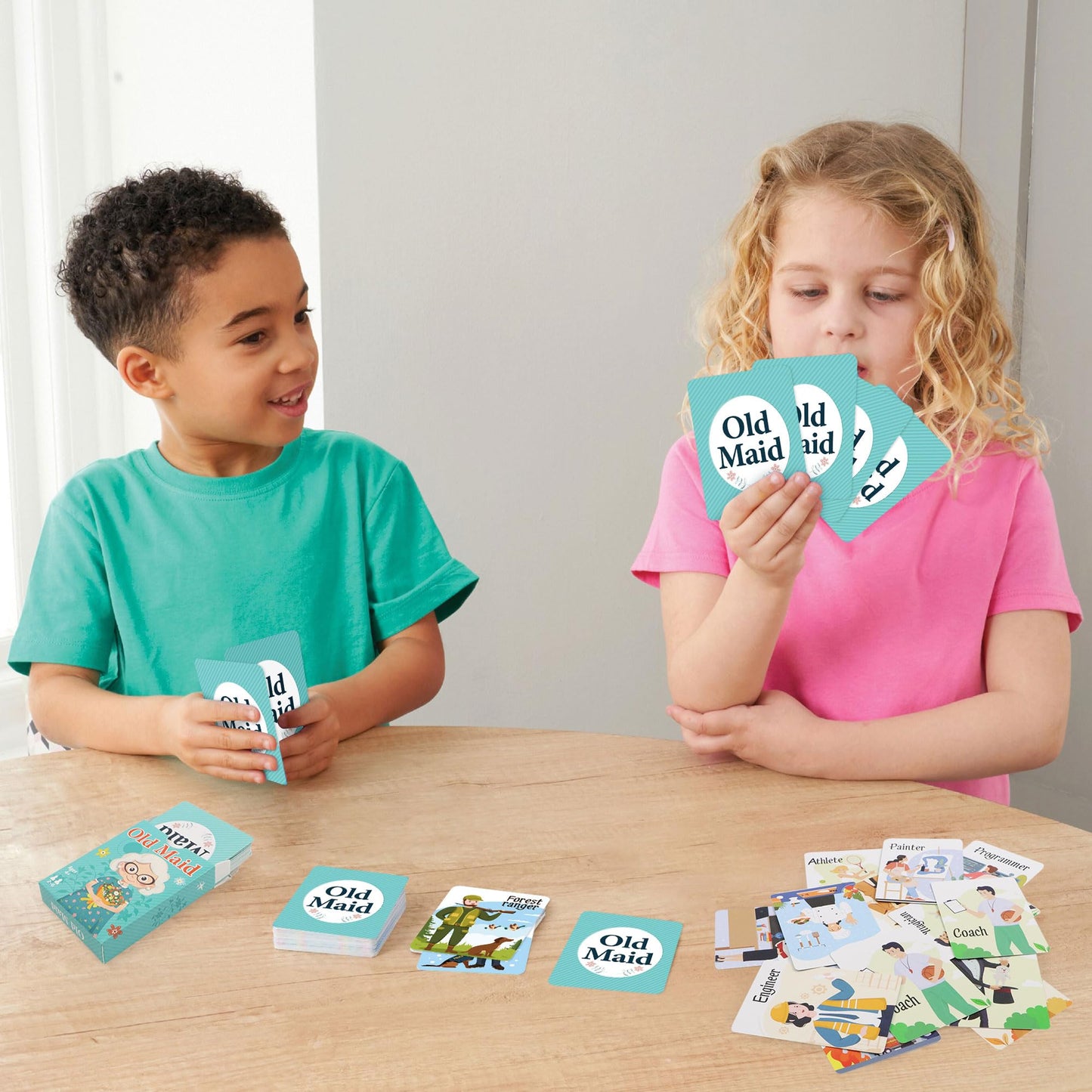 Card Games,Go Fish,Old Maid Card Game For Kids Toddler,2 Decks Of Classic Fun Card Game For Game Nights And Family Gatherings,Gr