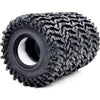 HOBBYSOUL 1.0 All Terrain Tires - Super Soft Sticky Mud Tyre, 58mm Tall for RC Crawler SCX24/TRX4M Upgrades