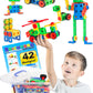 Brickyard Building Blocks Stem Toys - Educational Building Toys For Kids Ages 4-8 With 101 Pieces, Tools, Design Guide And Toy S