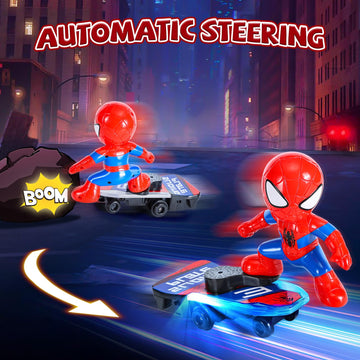 Dancing Kids Toys For Boys 4-6 Years Old, Spin Robot Toys For Boys With Colorful Flashing Lights & Music, Interactive Toddler Ki