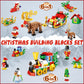 12 Pack Building Toys-Christmas Building Blocks, 6-in-1 Mini Blocks Building Sets, 300 Pieces Mini Christmas Party Favors for bo