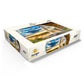 MyPuzzle 1000 Piece Jigsaw Puzzle - Seljalandsfoss Waterfall Sunset, Colorful Cardboard for Adults