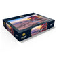 MyPuzzle Beautiful View of Mount Fuji and Chureito Pagoda at Sunset - enhanced 100 Piece Jigsaw Puzzle for mature-themeds
