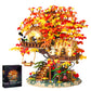 HJPLPXH Cherry Blossom Bonsai Tree Building Blocks Set, 2725 Pieces, Micro Mini Architecture Kit for Adults and Kids, 1:24 Scale, Plastic