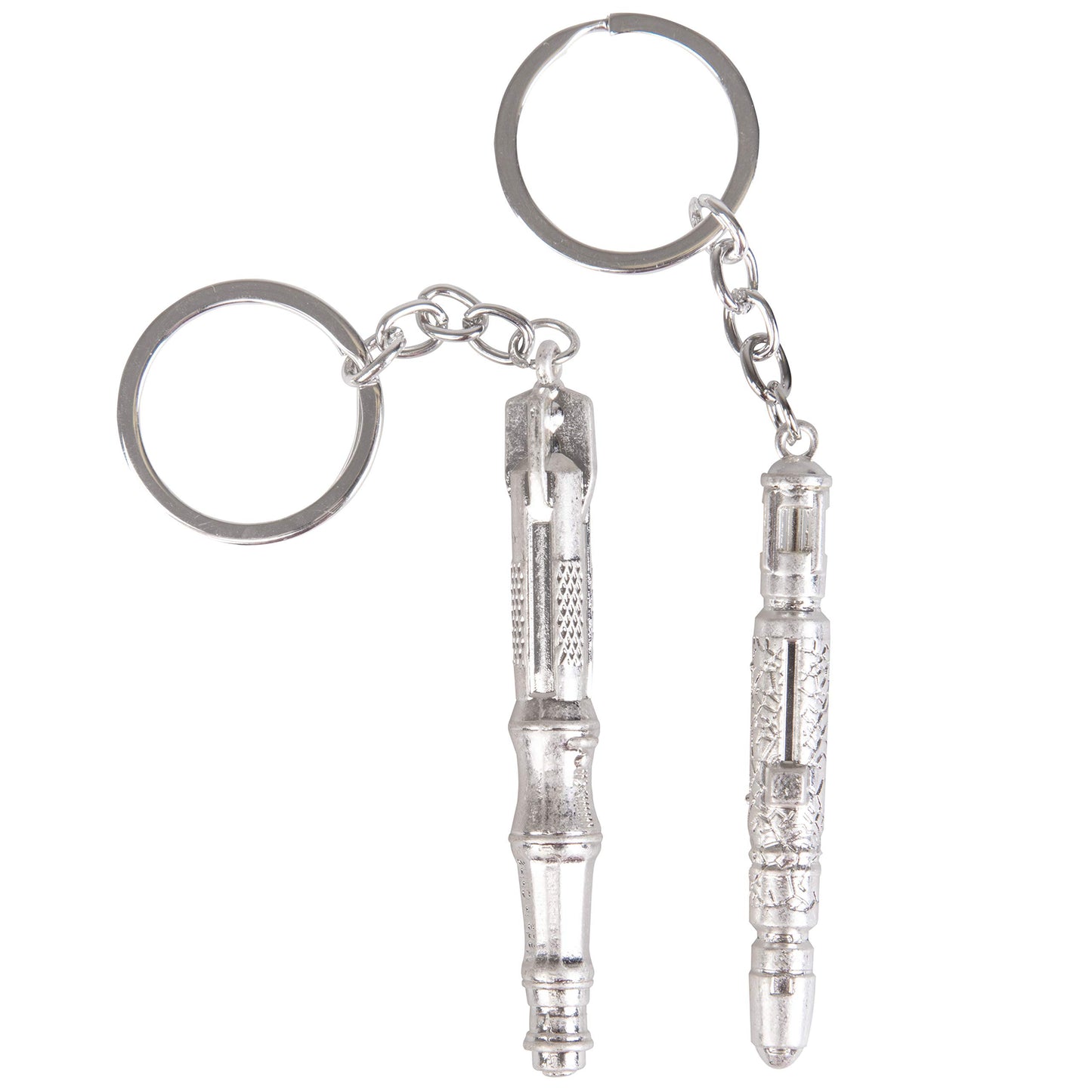 Doctor Who Key Chain Mystery Blind Box, 3 Pack - Receive 3 Mystery Key Rings - Collect All 9 - Series 1