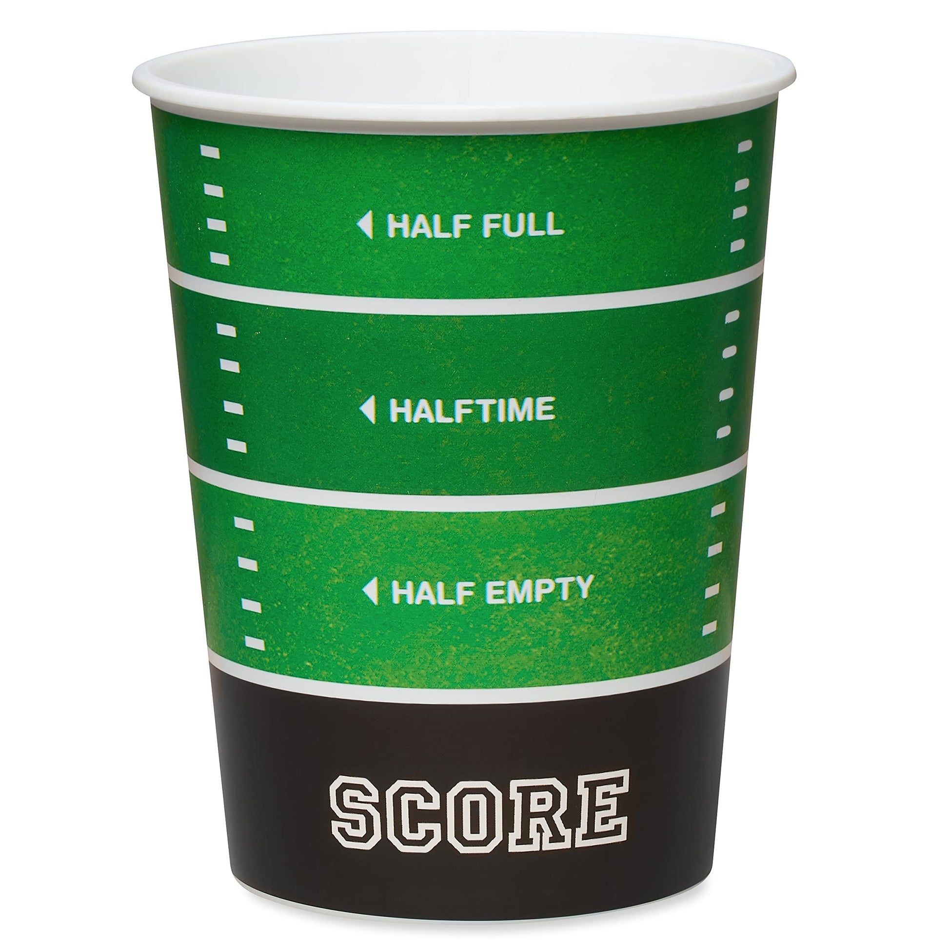 American Greetings Football Party Supplies, 16 oz Reusable Plastic Cups (8-Count)