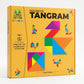 Kidcura STEM Magnetic Tangram, Screen Free Travel Game for Kids 5+