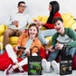 Ferraycle 24 Pack Video Game Themed Gift Bags Video Game Party Favors Non Woven Reusable Goody Treat Bags With Handles (Black An