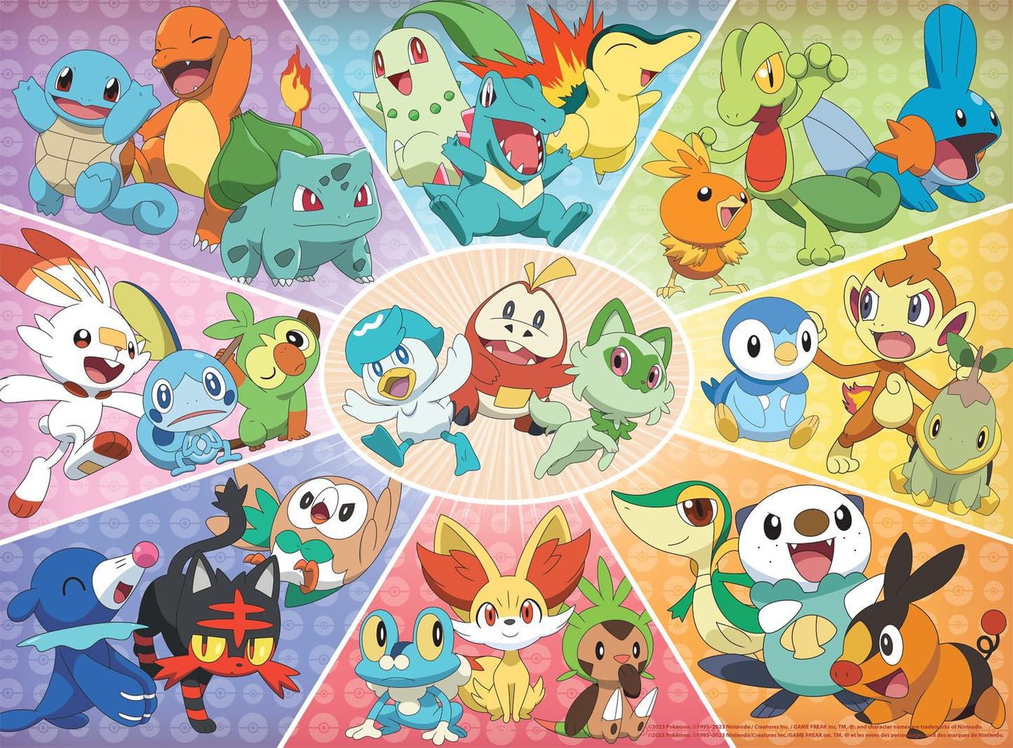 Buffalo Games Pokemon 1000 Piece Jigsaw Puzzle - Large Multicolor Cardboard - 26.75 x 19.75 - Perfect for Game Nights