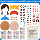 Craftstory 86 Pcs Social Emotional Learning Toys - Montessori Sensory Play with Emotion Cards & Face Boards for Kids, Autism & Speech Therapy