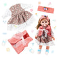 12-16 Inch Baby Doll Clothes | Clothes Gift For Infant | New Born Baby Dolls | 12 Inch Baby Doll | 14 Inch Reborn Doll Clothes F