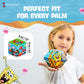 Shashibo Spongebob Shape Shifting Box - Magnetic Puzzle Cube, 36 Rare Earth Magnets, Krusty Krab Color, Transforms Into 70+ Shapes