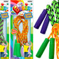 JA-RU 7ft Adjustable Jump Rope for Kids (2-Pack) - Nylon Braided Skipping Rope for Kids | Playground Toys & Recess Equipment for