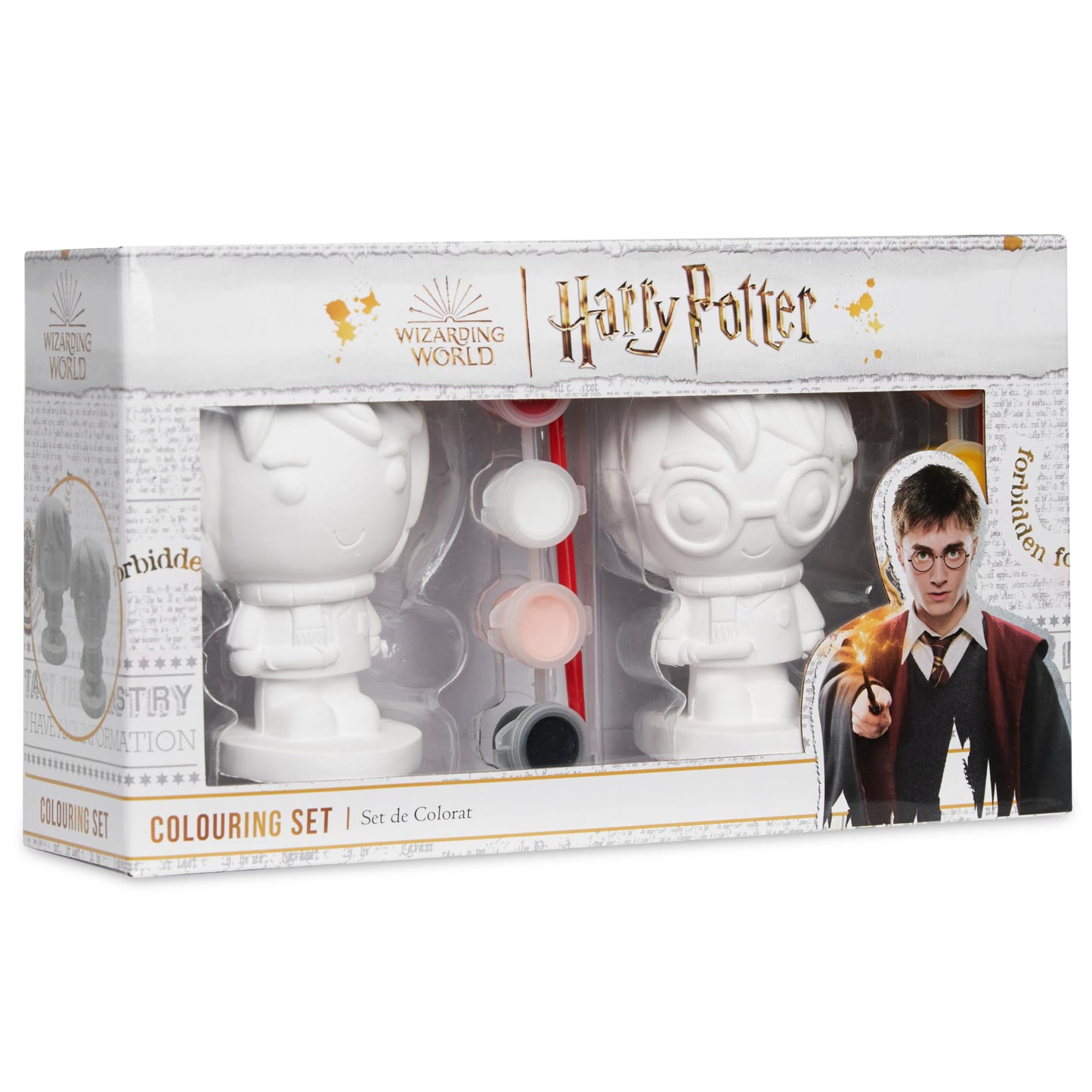 Harry Potter Paint Your Own Plaster Figure Set for Kids Teenagers DIY Crafts Art Set Activity - Gifts for Kids