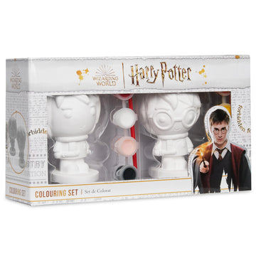 Harry Potter Paint Your Own Plaster Figure Set for Kids Teenagers DIY Crafts Art Set Activity - Gifts for Kids