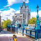 Huadada 1000 Piece Puzzles For Adults - London Street Scene, Uk-1000 Piece Jigsaw Puzzles For Adults And Kids 1000 Piece Unique Shape Best Gift For Adults And Kids(27.6'X 19.7')