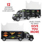 Dinosaur Truck Carrier - Dinosaur Toys for Kids 3-5, Dinosaur Truck with 12 Dinosaur Action Figure Toys for Boys - Toy Dinosaurs
