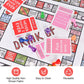 GOLDGE Interactive Party Board Game Mat for Adults & Families - Funny, Easy to Play with 2-8 Players. Perfect for Friends Gathe