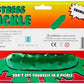 Gift Republic Stress Pickle Squeeze Toy - Green, Small, Synthetic Material, Model GR450120 - Relaxation & Stress Relief for Ages 6+