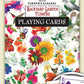 MasterPieces Officially Licensed Farmers Almanac Flowers Playing Cards - 54 Card Deck for Adults