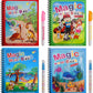 Sassyvilla Reusable Magic Water Painting Book with Magic Doodle Pen Kids Coloring Drawing Child Educational Toy Magic Book Water