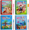 Sassyvilla Reusable Magical Water Painting Book for Kids (25 Years) with Magic Doodle Pen  Quick Dry Coloring & Drawing Educat